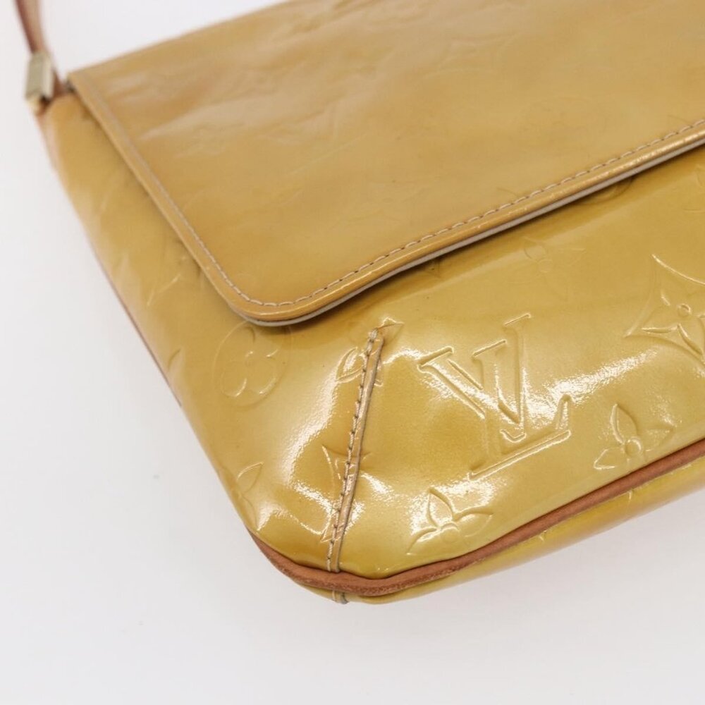 Authentic LOUIS VUITTON Monogram Vernis Thompson Street Bag Beige M91301 LV - Picture 7 of 16